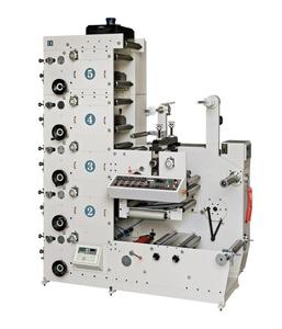 Adhesive Sticker Paper Label Small Flexo Printing Machine