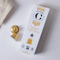 Boîte à capsules de café en papier avec logo imprimé personnalisé, boîte d'emballage de capsules de temps d'hôtel