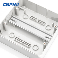 Boîtier de distribution étanche IP65 en plastique pour disjoncteurs MCB, série HA, ABS PC, 4, 6, 8, 12, 18, 24 voies