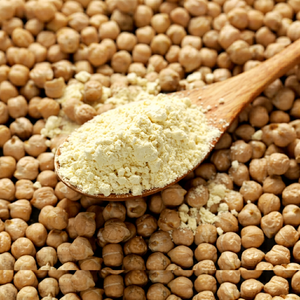Poudre d'isolat de protéines de pois chiches 100 % pure ultra fine pour compléments nutritionnels végétaliens et riches en protéines à étiquette claire - Product Image 1