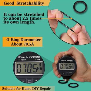 Kit de Juntas Tóricas de 1020 Piezas, 20 Tamaños, Sellos de Goma, Estándar GBT13871.1-2022, Diámetro Interior de 1/4, para Automoción, Tuberías de Plomería, Grifos y Aire - Product Image 4