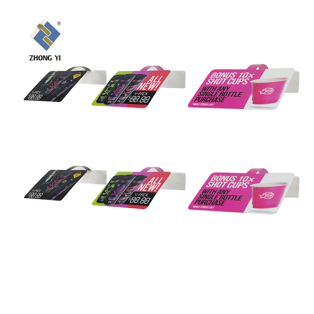 Supermarket Shelf Wobbler Shelf Talkers Display for Drinks