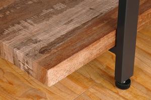 ชั้นแบ่ง2ชั้นชั้นชั้นไม้และโลหะชั้นวางของขายปลีกผนังโมเดิร์นดีไซน์เรียบง่ายชั้นวางหนังสือโลหะ - Product Image 3