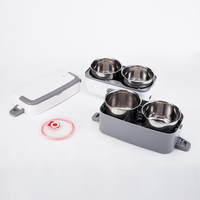 110V-240V Double Couche Cuisson Électrique Boîte À Lunch Réchauffeur De Nourriture Conteneur Portable avec Sac Auto-Chauffant Boîte À Lunch