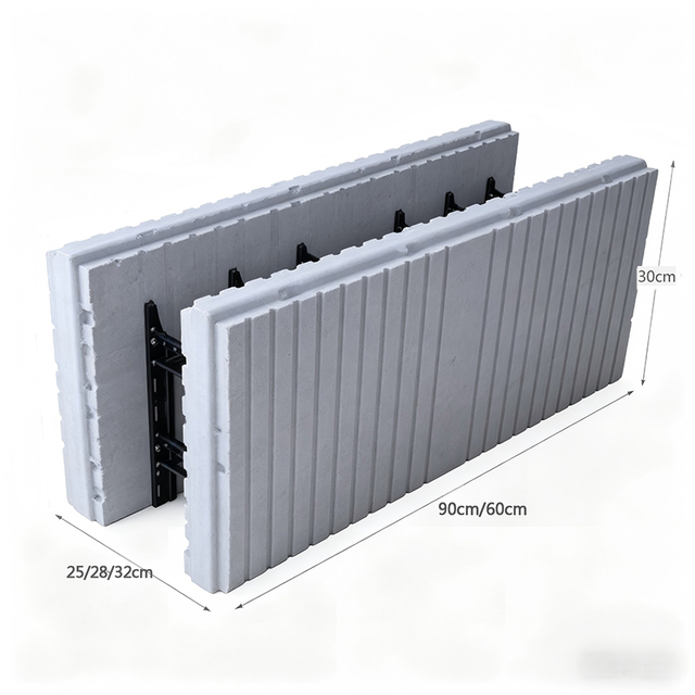 Eco Friendly Energy Saving EPS ICF Building Block Insulated Concrete Form for Wall Construction