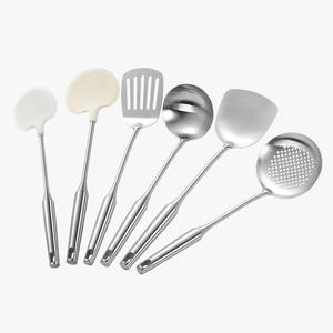 ชุดตะหลิวสแตนเลส Liren 6 ชิ้น ทนความร้อน อุปกรณ์ทำครัว ปลอดภัยสำหรับเครื่องล้างจาน - Product Image 5