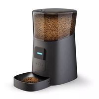 Comedero Inteligente para Mascotas Tuya, para Perros, Gatos y Animales Pequeños, Control Remoto por Aplicación Móvil WiFi, Ecológico, Automático, 6L, Temporizador Automático, Pantalla LCD
