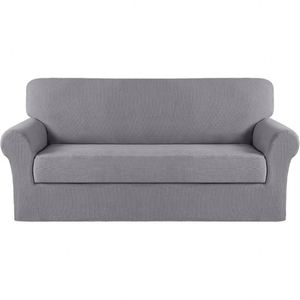 Premium Elastic <b>Stretch</b> Non-Slip <b>Sofa</b> <b>Cover</b> for <b>Sofa</b> Seats Sets Modern Design 94% Polyester 6% Spandex Customizable Color - Product Image 2