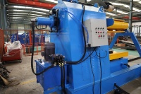 Débobineur compact pour machine de profilage – Équipement de production de tôles de toiture en fer et acier, peu encombrant