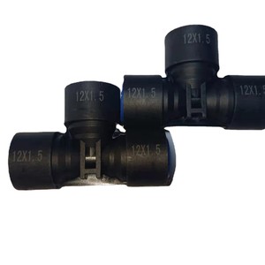 Raccord en T pneumatique pour tuyau d'air 6 mm 1/4 pouce en plastique, pièces automobiles spécifiques aux camions - Product Image 2