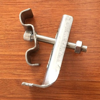 Clip de grille en acier inoxydable haute résistance de qualité fiable Fixation de pince M pour application de construction