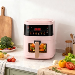 Friteuse à air numérique avec fenêtre visible, <span class=keywords><strong>grande</strong></span> capacité <span class=keywords><strong>de</strong></span> 5 L, friteuse électrique sans <span class=keywords><strong>huile</strong></span> pour une cuisine saine - Product Image 5
