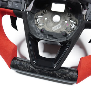 Volante de fibra de carbono personalizado para <span class=keywords><strong>seat</strong></span> <span class=keywords><strong>leon</strong></span> <span class=keywords><strong>Cupra</strong></span> <span class=keywords><strong>MK3</strong></span> F1 estilo volante con embellecedor - Product Image 6