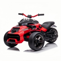Nuevo modelo 2026: Vehículo infantil de gran volumen, ATV de 3 ruedas de 12V, coche eléctrico de 12V 4.5A, motocicleta infantil de plástico con batería