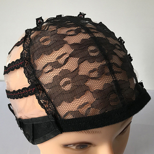 卸売カスタムメイドウィッグレースフルアジャスタブルメッシュクロージャーボンネットベンチレーテッドウィッグ織りパールークウィッグキャップ - Product Image 5
