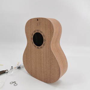 Kit DIY de Ukelele Tenor de 23 Pulgadas, Guitarra Hawaiana de 4 Cuerdas, Panel de Madera de Zebra, Acabado Mate, Diapasón de Palisandro, Clavijas, Cuerdas, Bri - Product Image 3