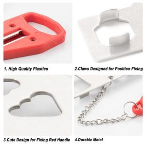 איכות גבוהה פרטיות אישית בטיחות נייד נירוסטה נוסע מלון חדר שינה דירת מכללת בית מנעול דלת - Product Image 3