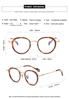 Gafas de Luz Azul con Protección para Ojos, Unisex, Diseño de Marco de Titanio, Ligeras, para Uso Diario, con Estuche, Marca ARLT, Calidad Superior