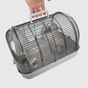 Commercio all'ingrosso di lusso di alta qualità portatile in plastica PP rete metallica in cristallo cavia furetto criceto gabbie con accessori - Product Image 2