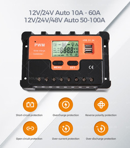 Contrôleur de <span class=keywords><strong>charge</strong></span> <span class=keywords><strong>400A</strong></span> <span class=keywords><strong>Mppt</strong></span> Contrôleur de <span class=keywords><strong>charge</strong></span> solaire 80A 100A Onduleur solaire hybride avec contrôleur de <span class=keywords><strong>charge</strong></span> <span class=keywords><strong>Mppt</strong></span> - Product Image 3