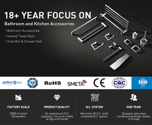 Chải thép không gỉ gấp lưu trữ giá phòng tắm phần cứng Phụ kiện thiết lập bao gồm nhà vệ sinh khăn giá Khăn thanh kệ - Product Image 6