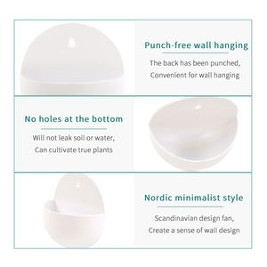 YICAI Simulation mur bonsaï plante jardinière <span class=keywords><strong>Pot</strong></span> suspendu conteneur jardin fleur <span class=keywords><strong>Pot</strong></span> plantes <span class=keywords><strong>Pot</strong></span> - Product Image 6