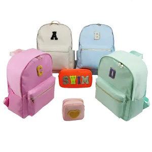 Kaijie Low MOQ Stock Outdoor Custom Sports Lovely Women Men Kids Backpack School Bags Diaper Bags