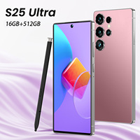 Téléphones mobiles débloqués version mondiale avec stylet intégré, double SIM, GPS, reconnaissance faciale, écran 7,3 pouces, 16 Go + 512 Go, smartphone 5G