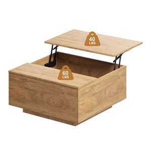 Cross-border minimalist height-adjustable coffee <b>table</b>, home living room floor <b>table</b>, <b>sofa</b> side <b>table</b>, multi-functional large - Product Image 5