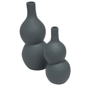 <b>Unique</b> Black Table Top <b>Vase</b> Metal Candle Holder and Home Decor for Weddings Christmas-Standard Quality - Product Image 6