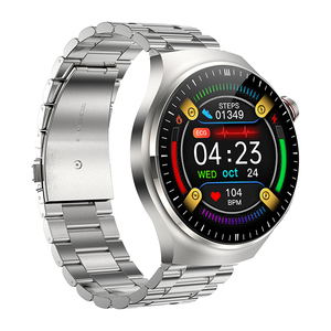 <span class=keywords><strong>Smartwatch</strong></span> TK26 <span class=keywords><strong>con</strong></span> Schermo AMOLED, Cinturini <span class=keywords><strong>in</strong></span> <span class=keywords><strong>Acciaio</strong></span> Inossidabile, Impermeabile IP68, Monitoraggio della Salute per Android e iOS - Product Image 2