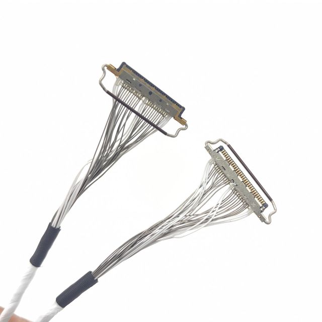 Custom Lvds 40 Pin 30 Pin EDP Cable 20846-040T-01 Connector Custom Lvds Lcd Cables Assemblies for Lcd Panel Laptop