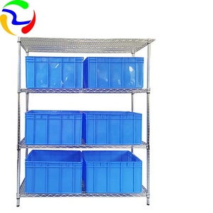 Çok fonksiyonlu paslanmaz çelik devirme raf mal ekran süpermarket fırın odası oturma odası ağır raf - Product Image 5