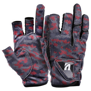 NOEBY 3 Gants de pêche à demi-doigts Gants anti-UV Gant anti-dérapant Gant de <span class=keywords><strong>randonnée</strong></span> Vélo Kayak Tackle - Product Image 2