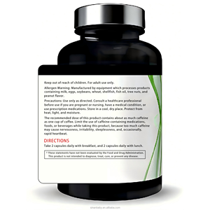 <span class=keywords><strong>OEM</strong></span>/ODM Probiyotik Zayıflama Takviyesi Kapsülleri, Yetişkin Kullanımı İçin Prebiyotikler ve Yeşil Çay Özü İçeren 60 Kapsül/Şişe - Product Image 2