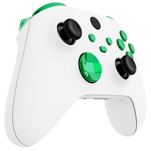 ปุ่มโครเมียมสีเขียวสำหรับกันชน ปุ่ม D-pad ABXY Start Back Sync Share อะไหล่เปลี่ยนสำหรับคอนโทรลเลอร์ Xbox Series X S - Product Image 3