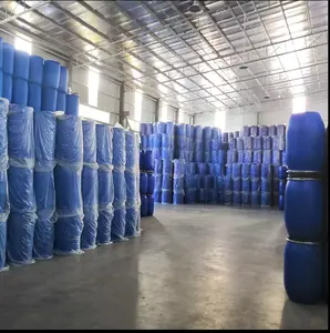 55 Gallon Plastic Drum 200L Chemica/Water/Oil Container Storage Shipping Barrels Blue Closed Top Container