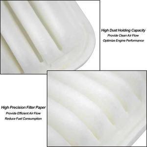Filtro Aria 17801-22020 per Toyota Corolla E120 E130 Avensis T250 86 WISH NOAH Allion Premio Voltz e per Subaru BRZ Accessori - Product Image 5