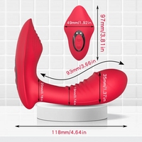 Stimulateur clitoridien portable contrôlé par application, vibrateur à 10 fréquences, double moteur, étanche, télécommande sans fil Bluetooth pour femmes