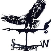 Animal Weathervane Metal Eagle Tiempo Dirección del viento