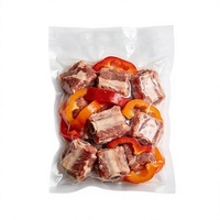 Rouleau de sacs sous vide en PE gaufré, compatible micro-ondes, pour le stockage alimentaire