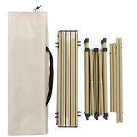 Premium-Qualität Klappbarer Campingtisch mit Tragetasche für Outdoor-Picknick Strand BBQ und Tailgate-Reisen 75KG Tragkraft