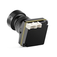 Caméra de vision nocturne générique 1800TVL en métal avec filtre 19 mm OSD réglable à faible latence pour module de modèle RC CN/GUA