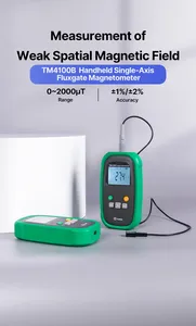 เครื่องวัดสนามแม่เหล็กแบบพกพา Tunkia รุ่น TM4100B แบบแกนเดี่ยว สำหรับการทดสอบสนามแม่เหล็กอ่อน - Product Image 2