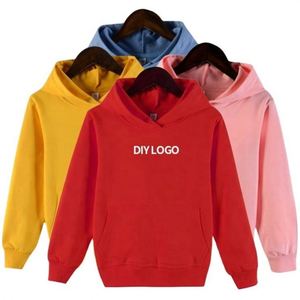 Sweat-shirts classiques en coton de haute qualité pour enfants, garçons et filles, avec logo personnalisé - Product Image 4