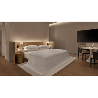 Ensemble de meubles de chambre à coucher en bois de luxe 5 étoiles pour hôtel, villa, appartement, usage en resort, bois de chêne écologique, moderne, durable, garantie 5 ans
