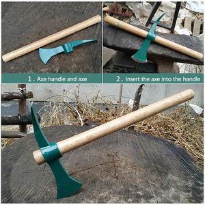 Outil multifonctionnel de jardinage en bois à Long manche pour l'extérieur, coupe du bois, pierreries, pierreries - Product Image 3