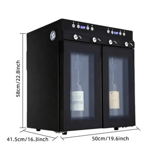 Vanace Smart <span class=keywords><strong>4</strong></span> <span class=keywords><strong>Botellas</strong></span> Dispensador <span class=keywords><strong>de</strong></span> vino tinto Preservación <span class=keywords><strong>de</strong></span> argón Pantalla táctil LED Múltiples modos <span class=keywords><strong>de</strong></span> conservación <span class=keywords><strong>Enfriador</strong></span> <span class=keywords><strong>de</strong></span> bebidas <span class=keywords><strong>de</strong></span> vino - Product Image 5