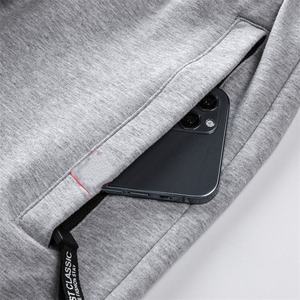 Pantalones Cortos Deportivos de Verano 280G al por Mayor, Novedad, Tejido Waffle Transpirable de Alta Gama con Patrón de Rombo, Ajuste Holgado con Cordón para Hombre - Product Image 6