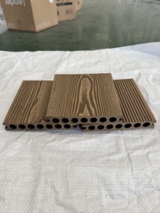 Hạt gỗ bên ngoài trang trí WPC decking Panel capped WPC decking board, WPC decking tầng - Product Image 6